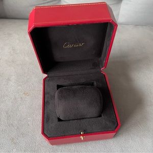 CARTIER Bracelet Box 4.60x4.60x3 inches